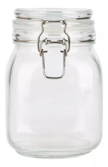 Envase Vidrio Hermético Alimentos Conservas Contenedor 1 Lt