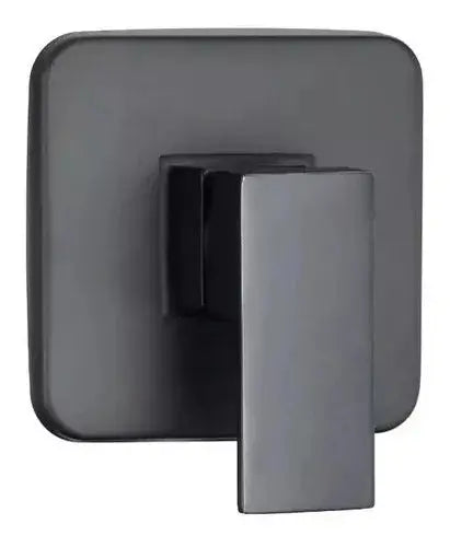 Mezcladora Monomando Cuadrada Meer Regadera Negro Mate Laton - CNX