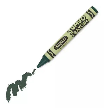 8 Crayones Jumbo Crayola Redondos Escolares Dibujo Colorear - Crayola