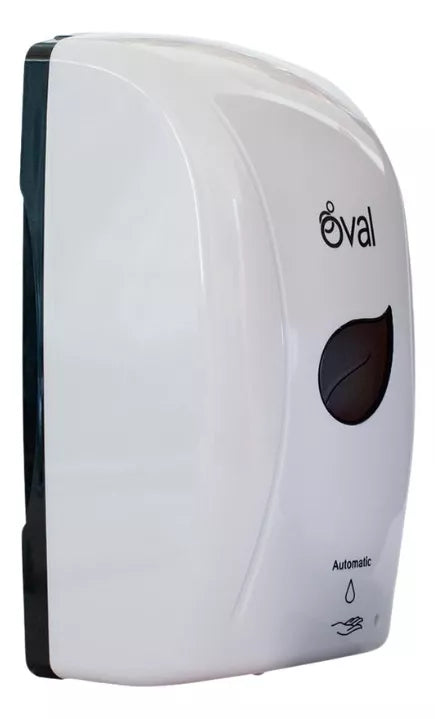 Jabonera Automatica Oval 1 Litro Color Blanco Dispensador