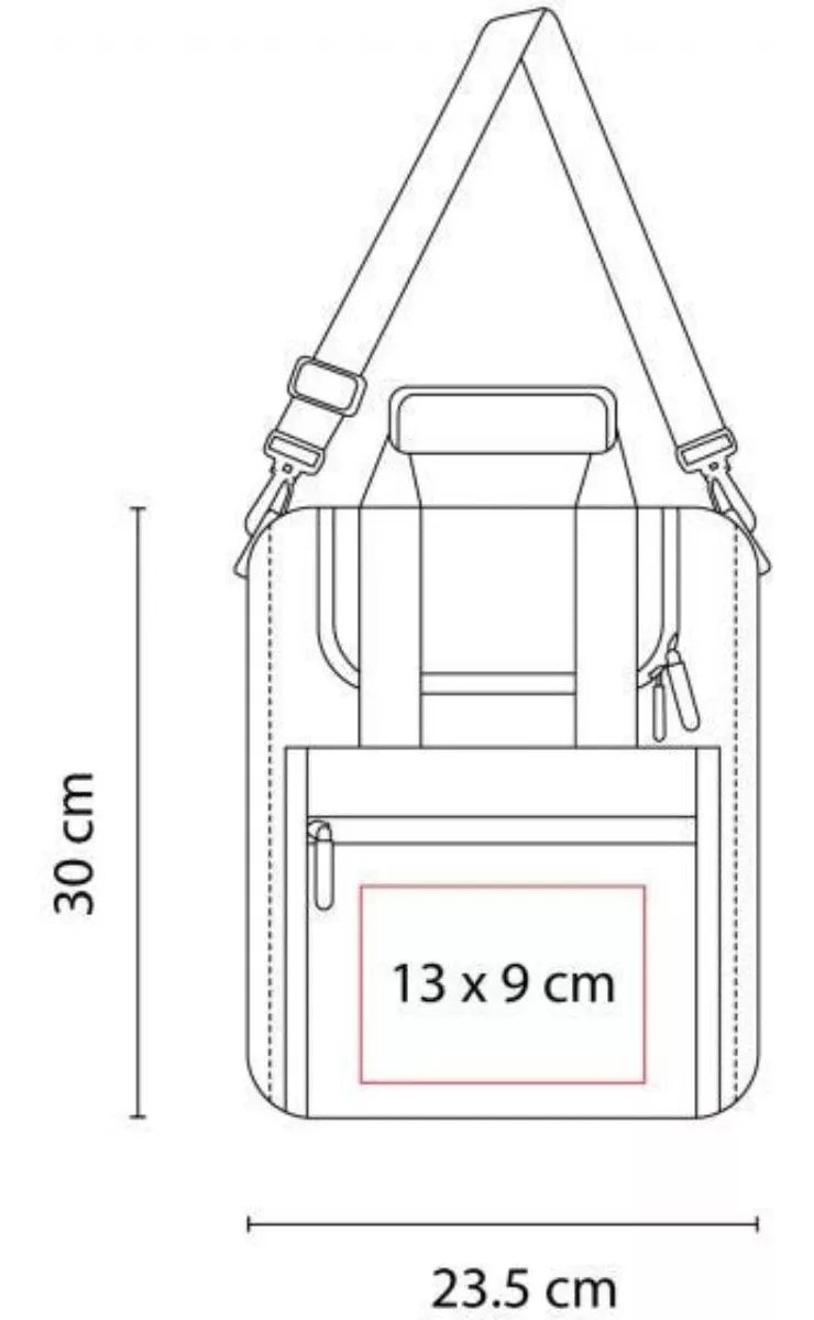Lonchera Ejecutiva Interior Metalizado Plastificado Elegante