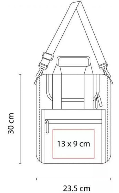 Lonchera Ejecutiva Interior Metalizado Plastificado Elegante