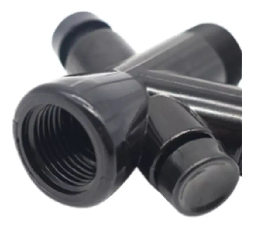Desviador Regadera Meer Plastico Color Negro - CNX