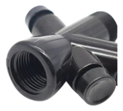 Desviador Regadera Meer Plastico Color Negro - CNX
