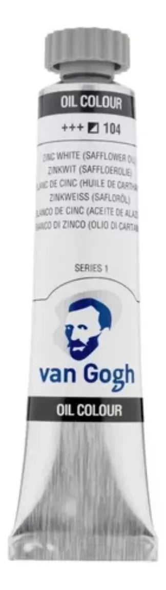 Pintura Oleo Van Gogh Serie 1 Tubo 40ml Pinta Color Del Óleo Blanco De Zinc 104