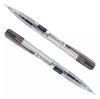 2 Lapicero Portaminas Pentel Techniclick 0.5mm con borrador