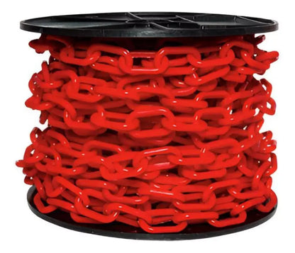 Cadena Plastico Rojo Dogotuls 25mts Perimetral Rollo - Dogotuls - detalle