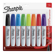 Marcador Permanente Sharpie Chisel colores surtidos 8 piezas 1939484