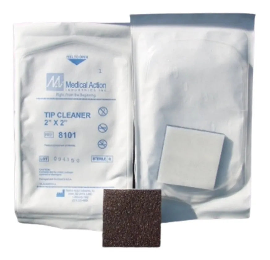 5 piezas Limpia Cauterio Estéril 2x2" Autoadherible