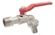 Llave Nariz Italiana 1/2'' Cnx Jardin Maneral Zinc Niquelado