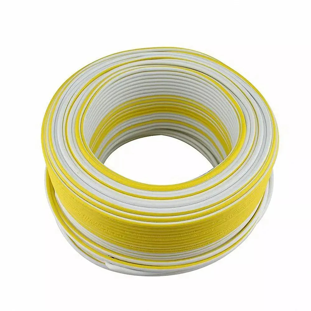 100 Metros Cable Ligero Keer 12 Awg Blanco Antiflama 2500 W - Kronaline - vista lateral