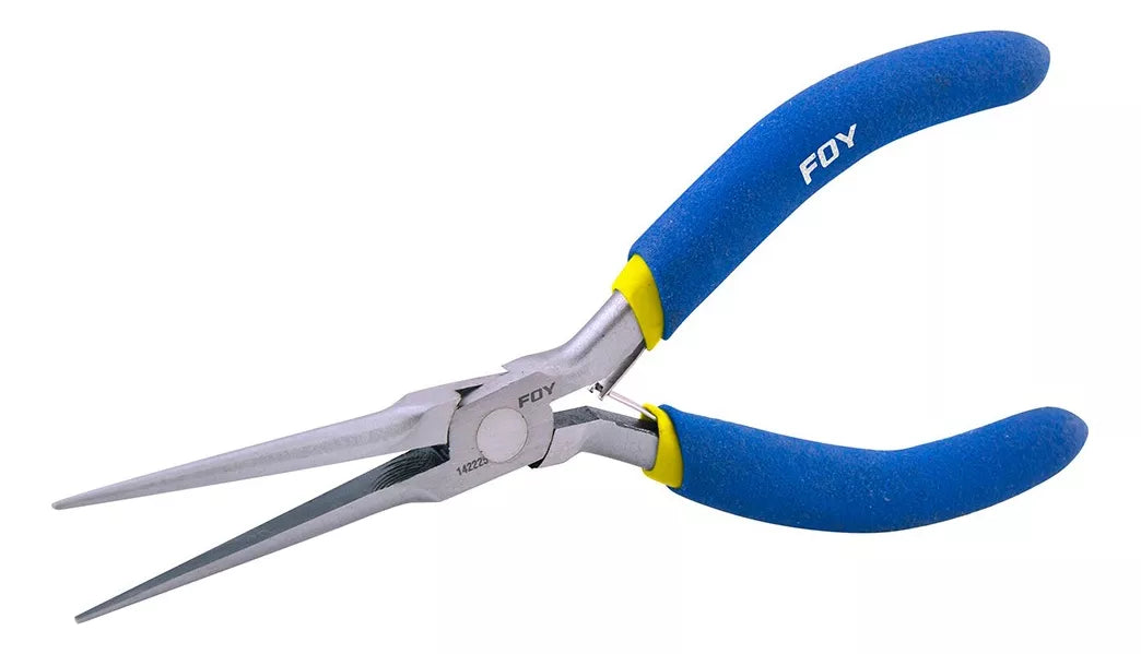 Mini Pinza Foy Electronica Mango Vinil 5-3/4'' Pinza Aguja