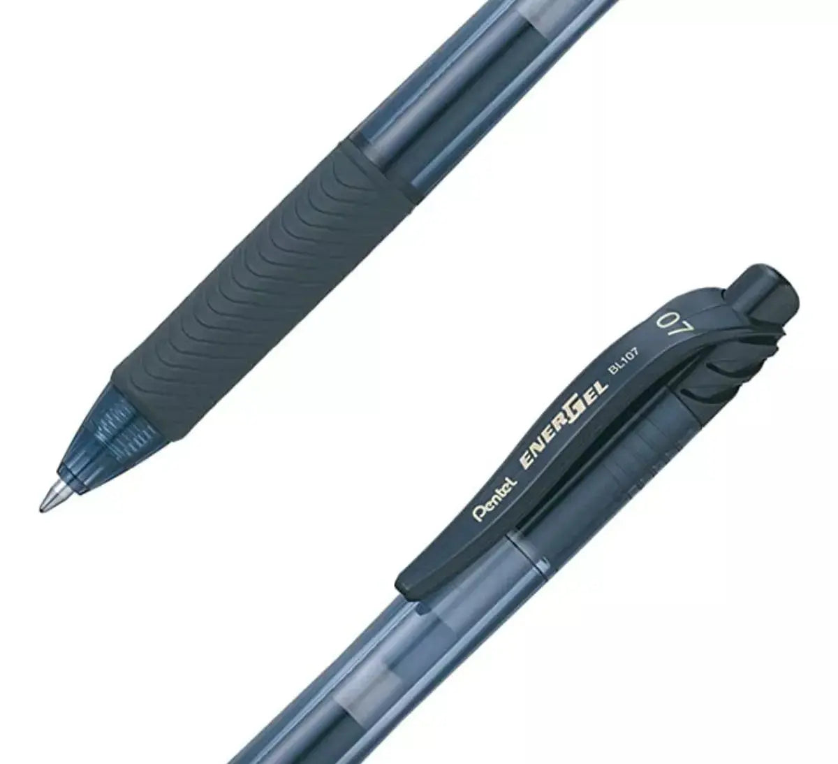 12 Boligrafo Retractil Pentel Energel Bl107 Tinta Gel 0.7mm - Pentel - detalle