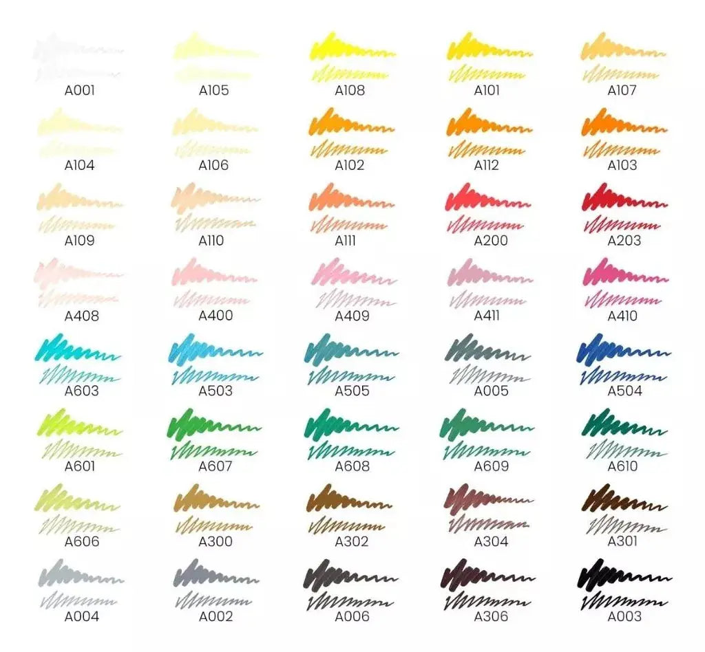 40 Marcadores Pintura Acrilica Arteza Barril Grande - Coveme - empaque