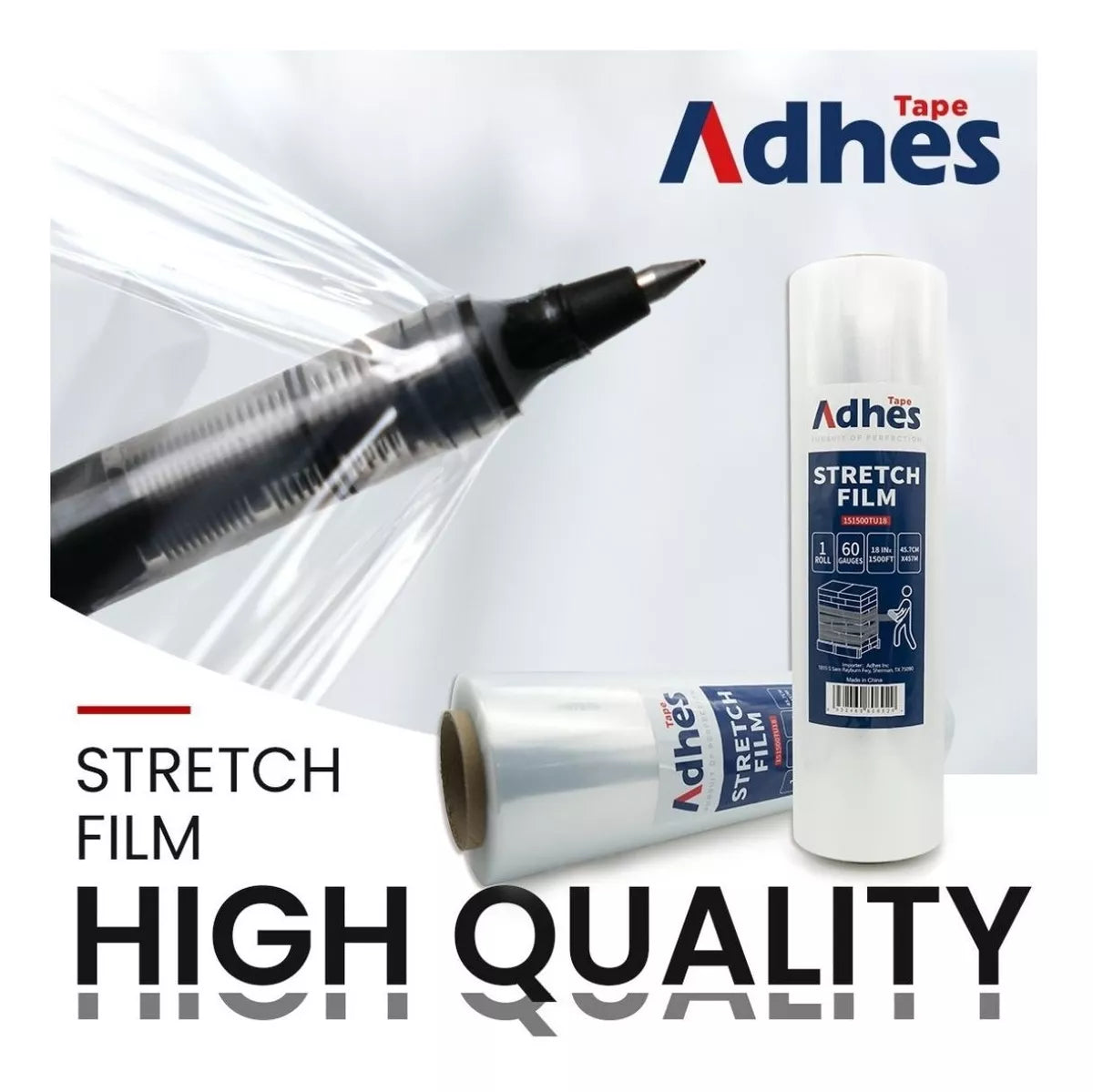 4 Rollos Playo Transparente Adhes Alto Rendimiento 457m