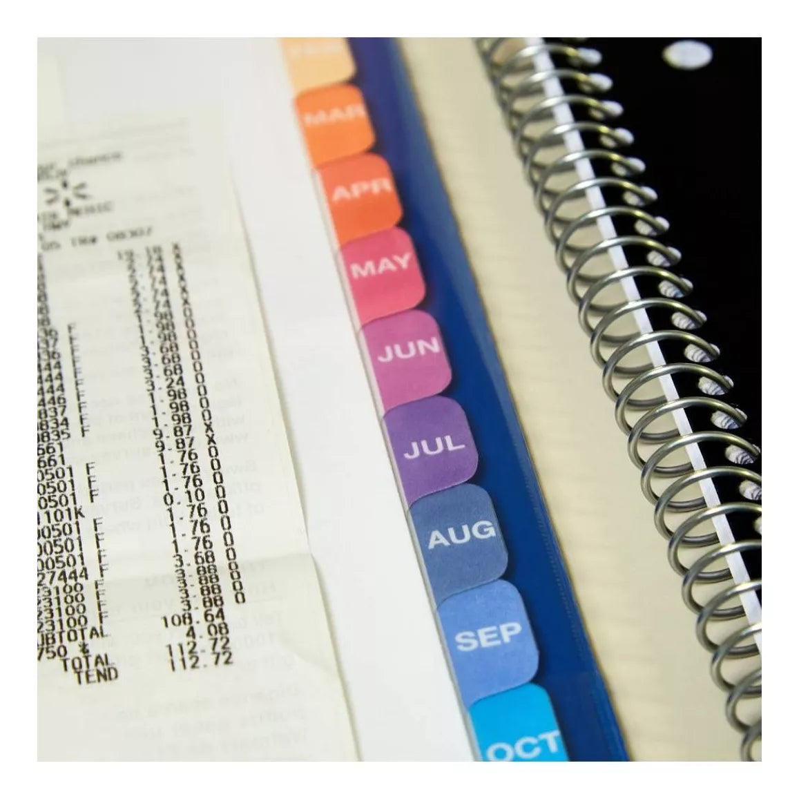 Separador Prediseñado Avery Pestañas Multicolor Mensual - Marchante MX