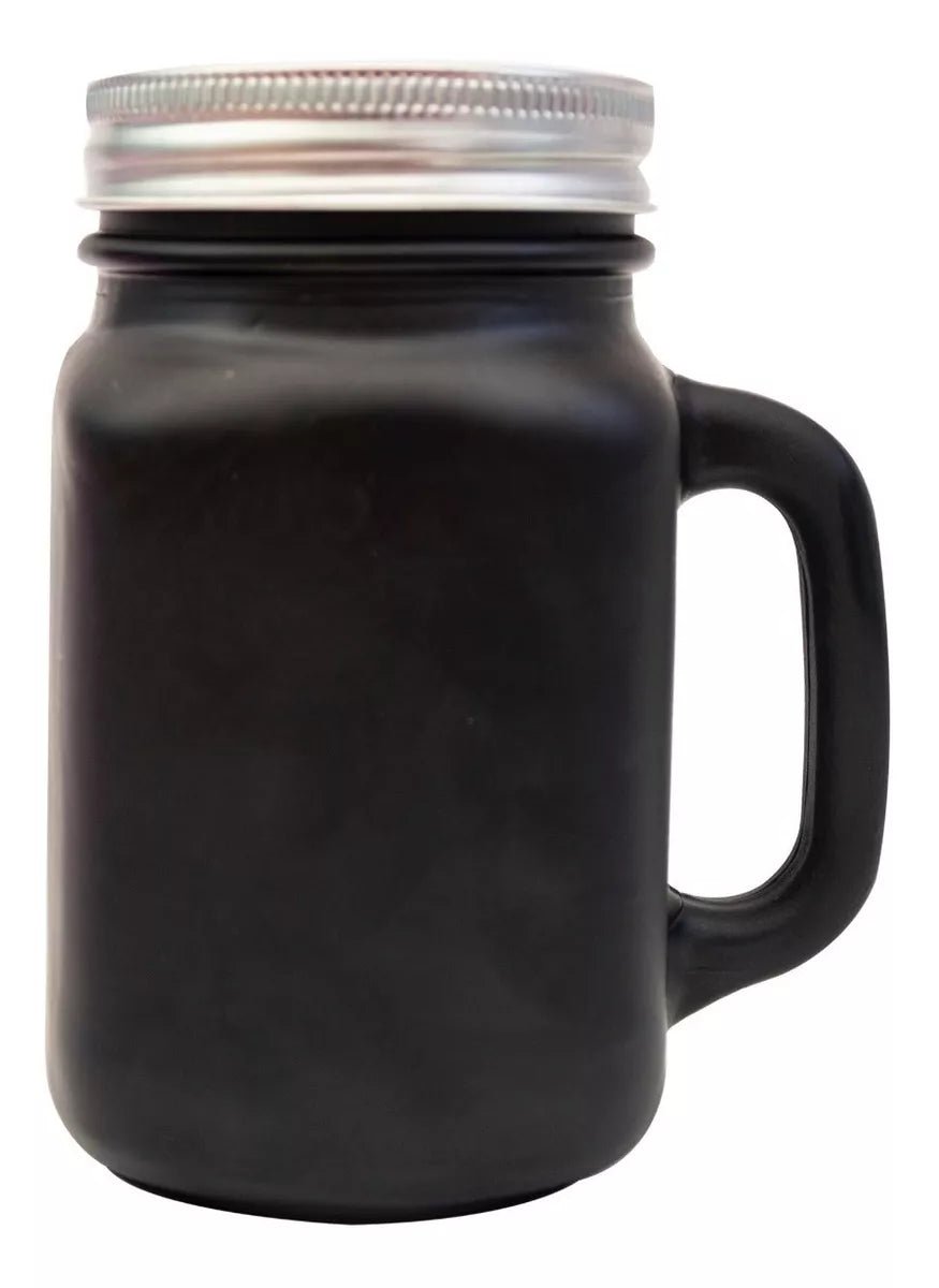 6 Pack Mason Jar Personalizar Con Gis Tarros Envas Pizarra