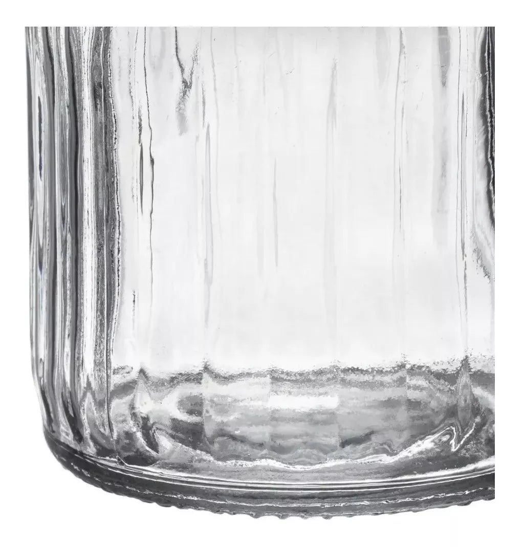 Set 6 Dulcero Brocalito Vidrio Astriado Regalo Bodas 300ml