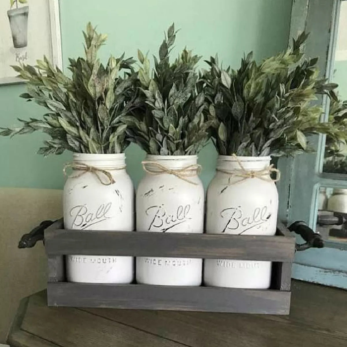 4pz Frascos Mason Jars Ball Vidrio Boca Regular 32oz - Marchante MX