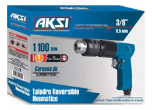 Taladro Neumático Reversible 3/8 Semi Profesional Color Azul - Marchante MX