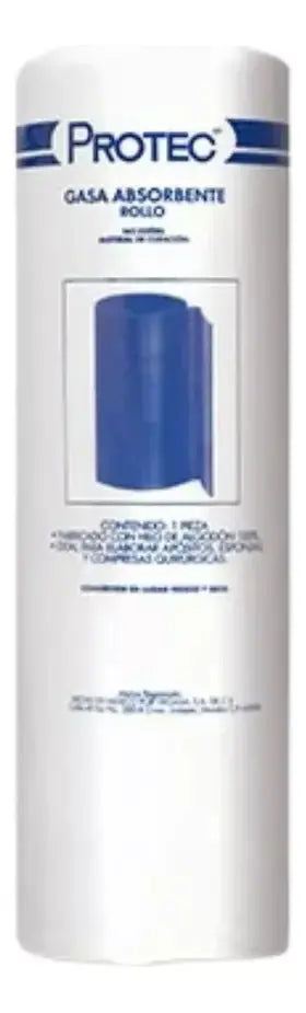 Rollo Gasa Absorbente Protec 91cmx9100cm Algodon No Esteril - PROTEC - vista lateral