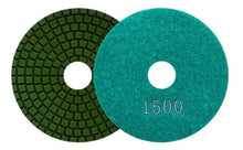 Pad Diamante 2765 Austrodiam 4'' Grano 1500 Pulir Azul Cian