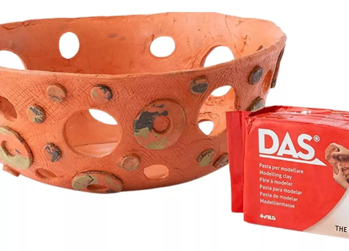Pasta Masa Das Terracota Para Modelar Cerámica Fría 1kg - das