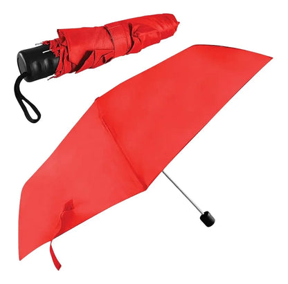 4 Paraguas de Bolsillo Portátil Funda Sombrilla Plegable