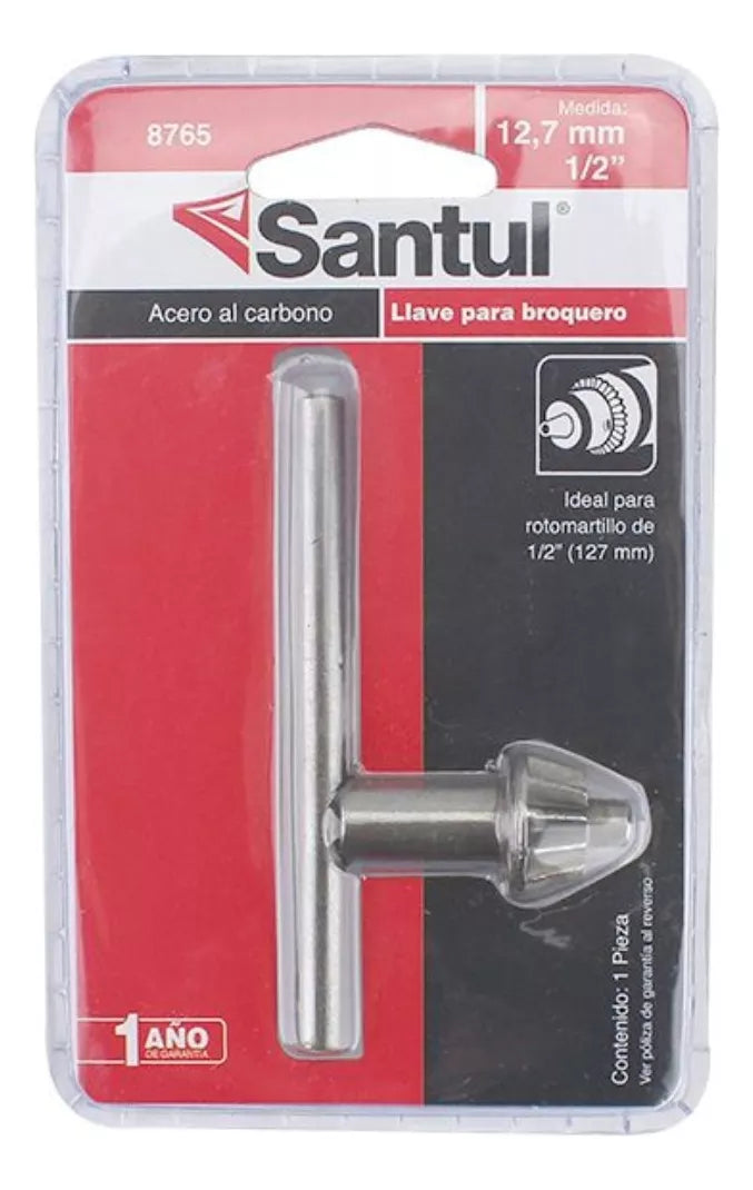 Llave Para Broquero Santul 1/2 Acero Al Carbono 8765