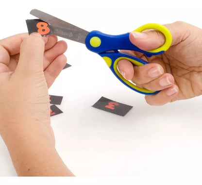 Tijeras Escolar Pelikan Punta Roma Mango Super Suave - Marchante MX