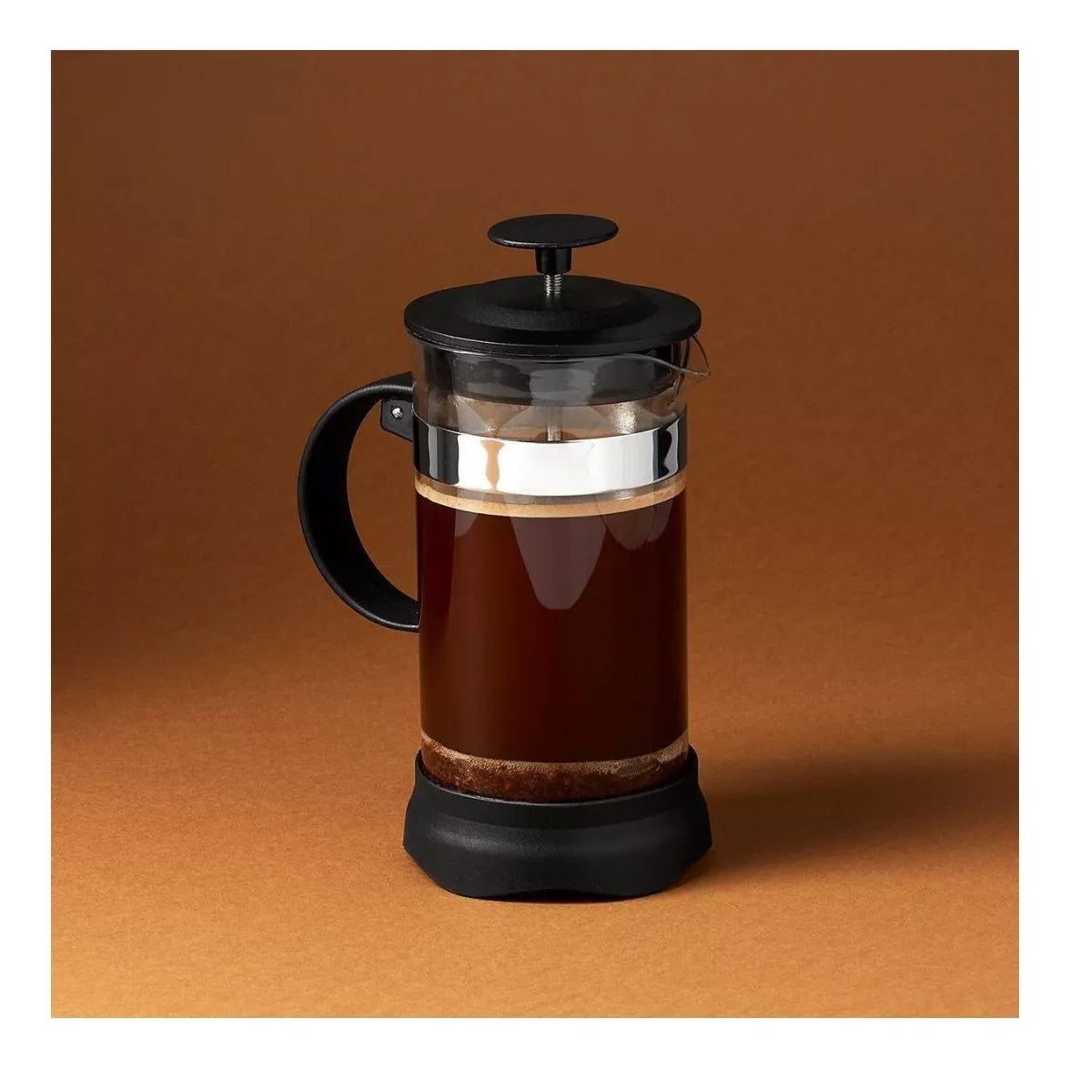 6 Pzs Cafetera Prensa Francesa 350ml Vidrio Embolo Cafe Te