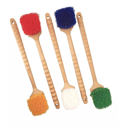 Cepillo Suave Escobeta Polipropileno Plastico Fibra Castor Blanco - Roel