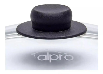 Tapa Cristal Templado Alpro Valvula Salida Vapor Cocina 26cm - Alpro