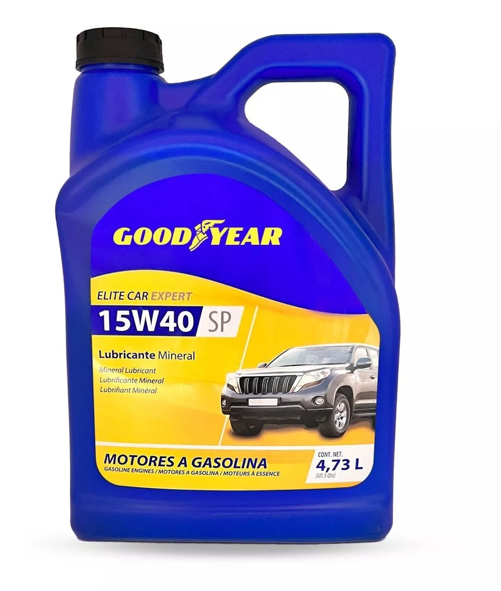 Aceite Mineral Lubricante Motor Goodyear 4.73 L Elegir Tipo - MarchanteMX