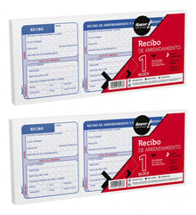 Recibo Arrendamiento Rayter Azul 2 Block C/50 Hojas C/u