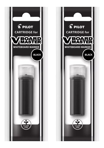 2 Cartuchos Repuestos Tinta Pilot Marcador Pizarron V Board