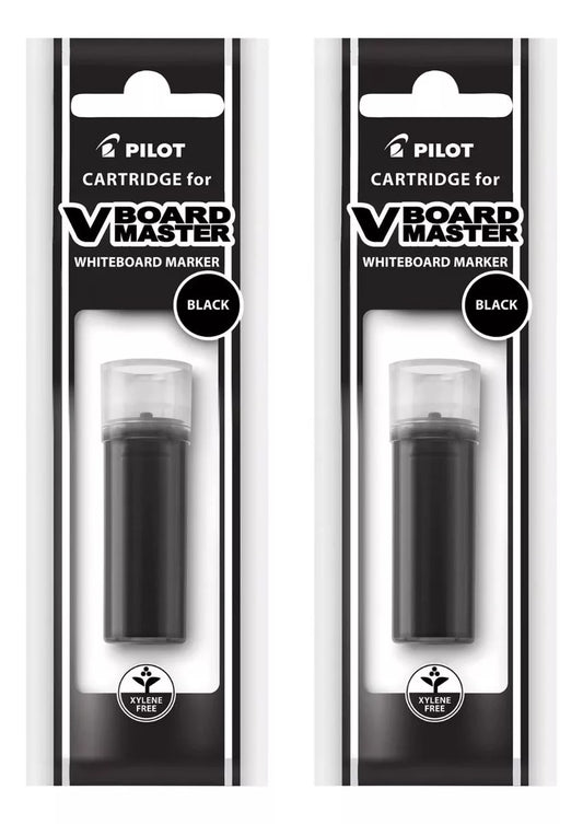 2 Cartuchos Repuestos Tinta Pilot Marcador Pizarron V Board