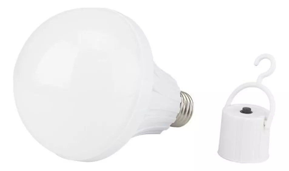 Foco Led Emergencia Sanelec 9w Recargable 6hrs Continuas Luz