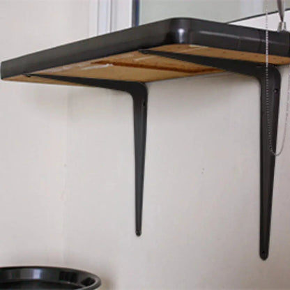 10 Mensulas Acero 10 X 12 Cm Repisas Dogotuls Elegir Color - Marchante MX