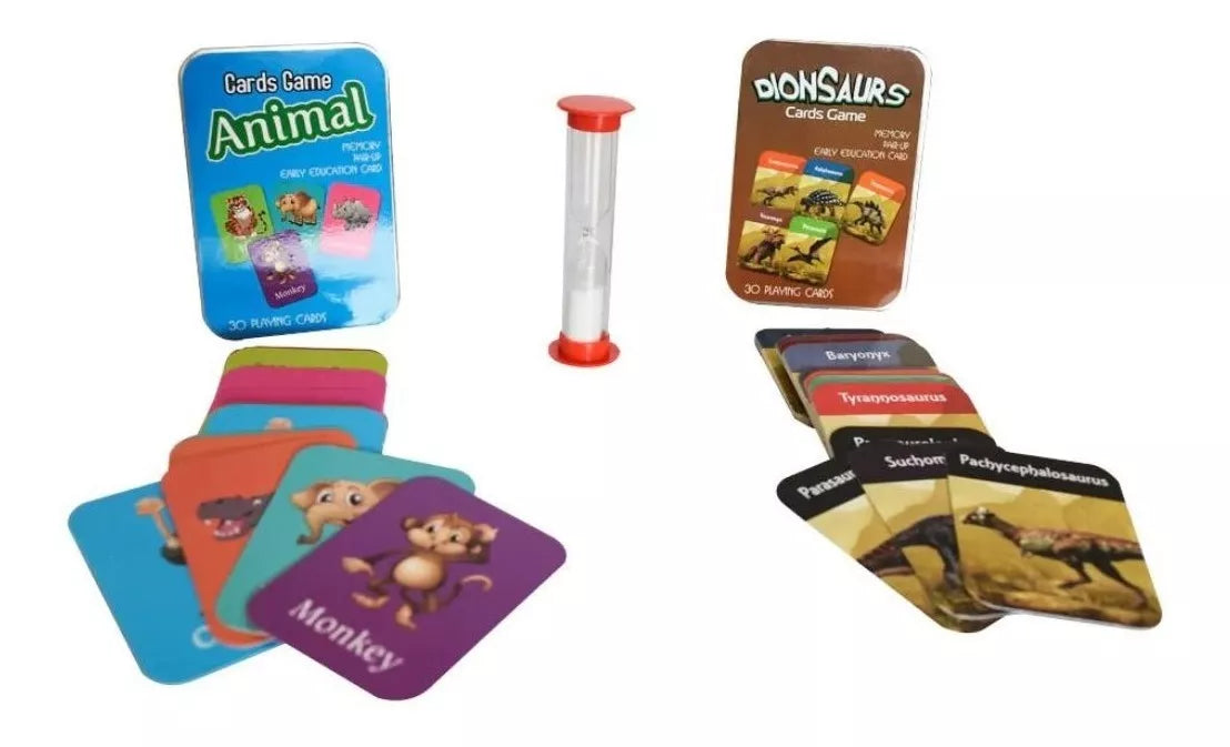 Cartas Animales Dinosaurios Diako Aprendizaje Didáctico