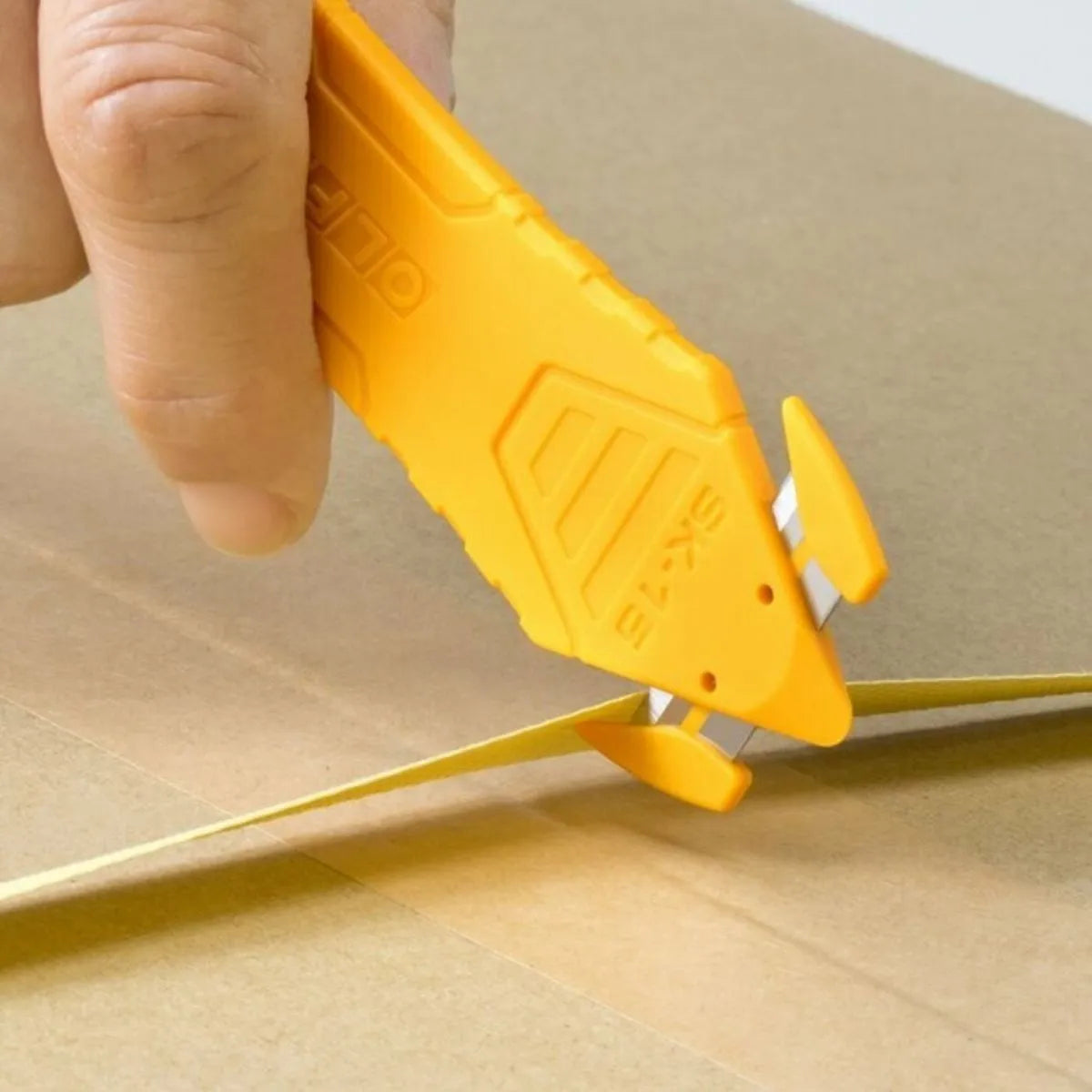 Navaja Cutter Sk-15 Olfa Hoja Oculta Acero Inox Desechable