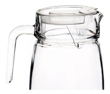 Jarra Vidrio Grande Tapa 1.5 Litros jarras Agua Verona