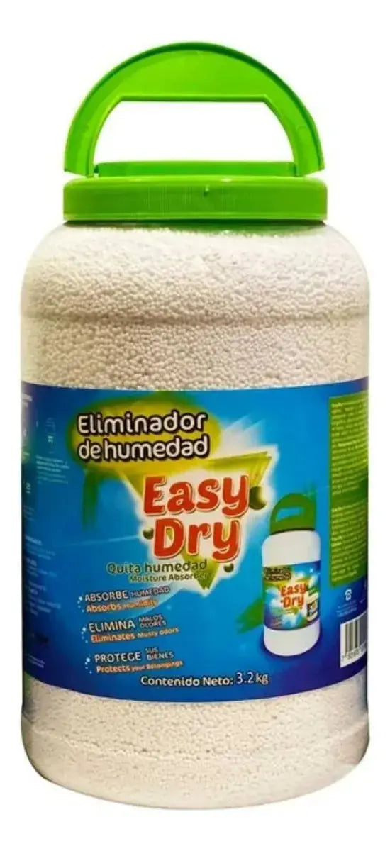 2 Pz Eliminador Humedad Olores Easy Dry 3.2 Kg - Easy Dry - detalle