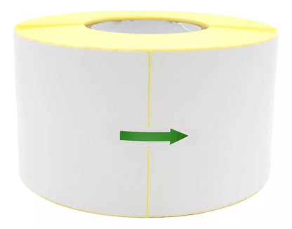 1000 Etiqueta Papel Termico Adhes Blanco 10cm X 15cm