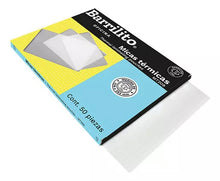 50pz Micas Termicas Barrilito Tamaño Carta 22.9x29.2cm