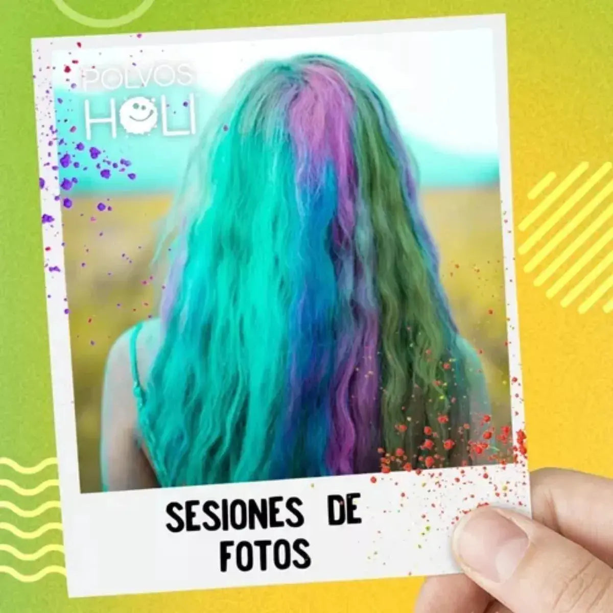 Polvos Holi Original Frutal 75gr Fiesta 10 Pack Envío Gratis - Marchante MX