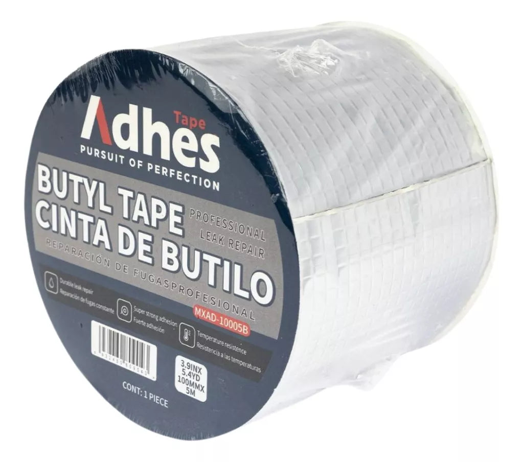 Cinta Butilo Adhes Reparacion Contra Agua 150mm X 5m