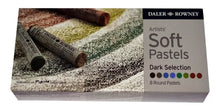 Soft Pastel Daler Rowney Gises Tonos Oscuros Profesional 8 Piezas