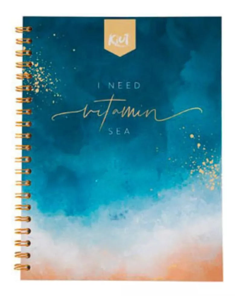 Libreta Cuaderno Norma Kiut Profesional 100 Hj Cuadro Grande