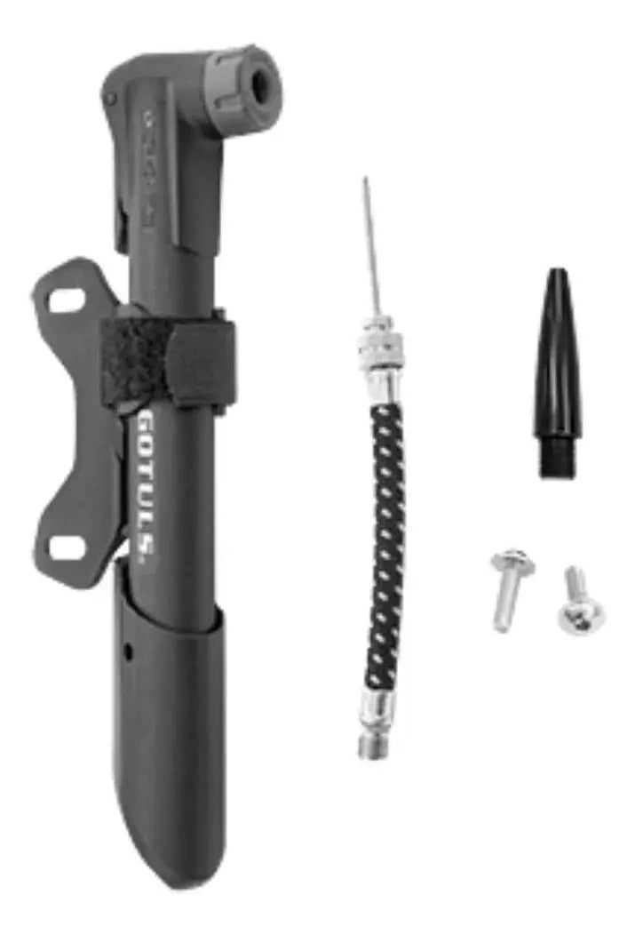 Mini Bomba Aire Dogotuls 120psi Bicicleta Negro Accesorios - Dogotuls - detalle